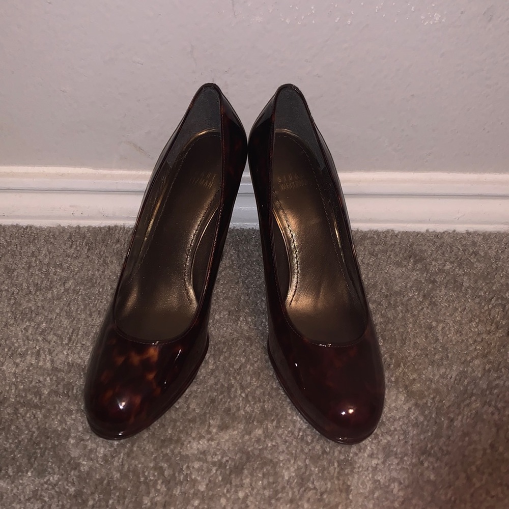 Stuart Weitzman Leopard Pumps